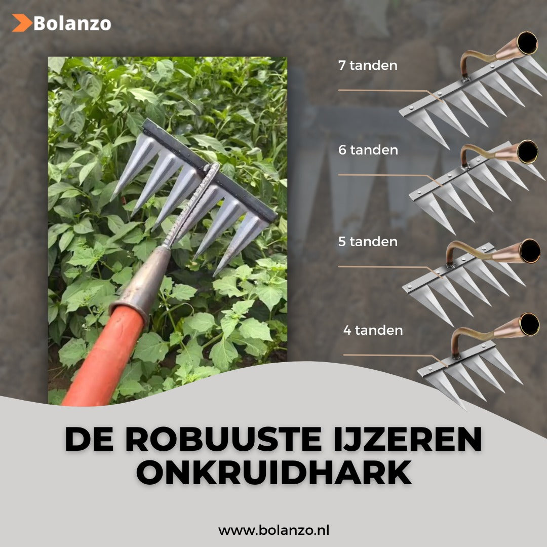 Garden Rake™ - De robuuste onkruidhark van ijzer