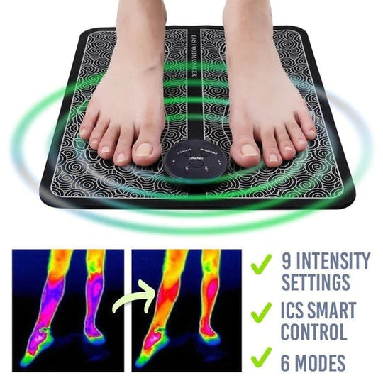 FootMassager | EMS regenererende voetmassageapparaat dat zwellingen verlicht