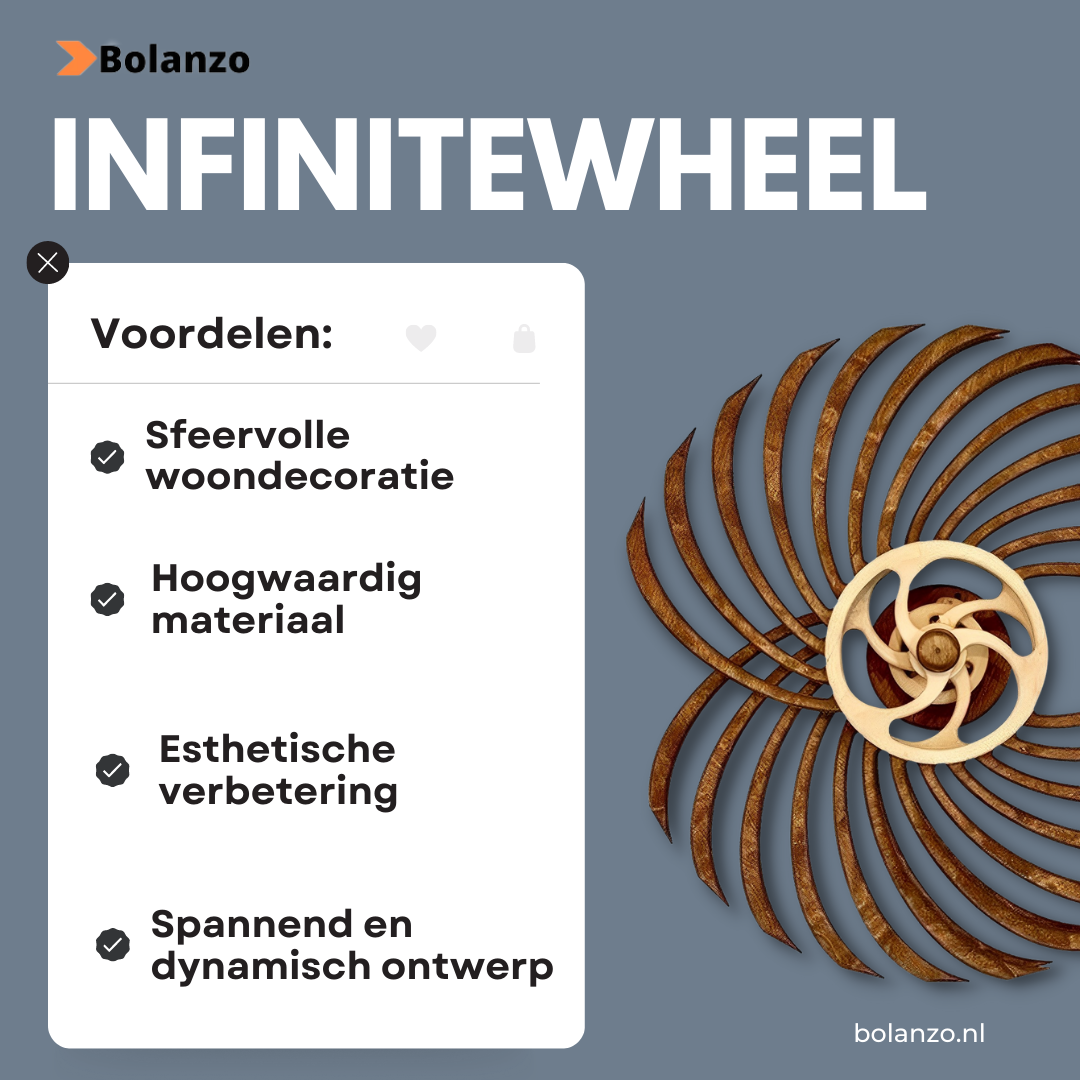 InfiniteWheel™ Infinity Wheel Home Decoratie