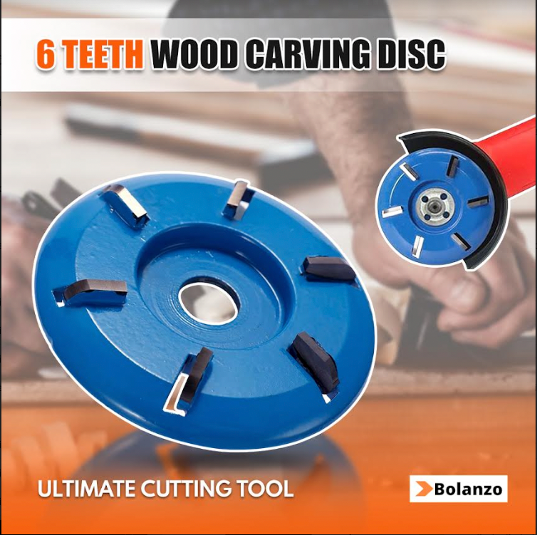 6 Teeth Wood Carving Disc | Ultiem Snijgereedschap